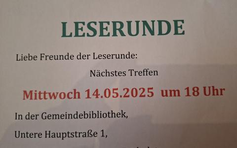 Leserunde